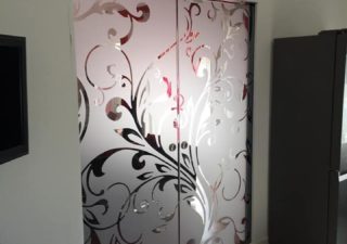 porta scorrevole in vetro - vetreria mafara palermo